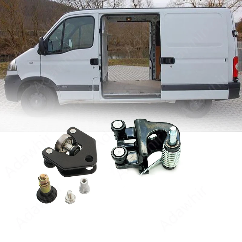 

Левые ролики для раздвижных дверей для RENAULT MASTER II, OPEL, MOVANO, NISSAN INTERSTAR 1999-2010, 7700352380L, 8200080743, 8200080754