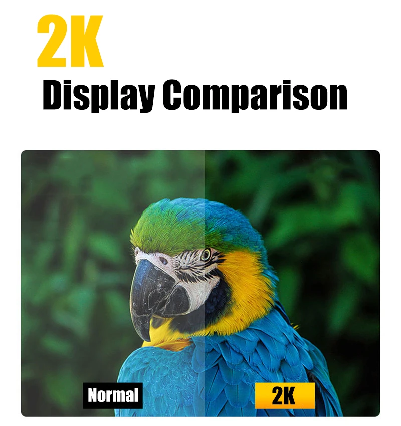 9.7 Inch 2K Touch Screen HDMI-compatible LCD for Raspberry Pi Orange Pi Windows PC Display Cortical Case Portable Monitor