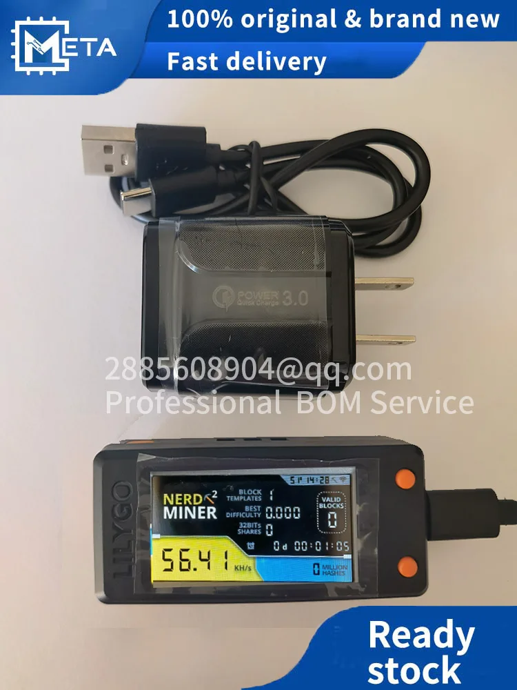 Bitcoin nerdminer v2 btc nerd miner t display s3 78kh s nerd usb miner