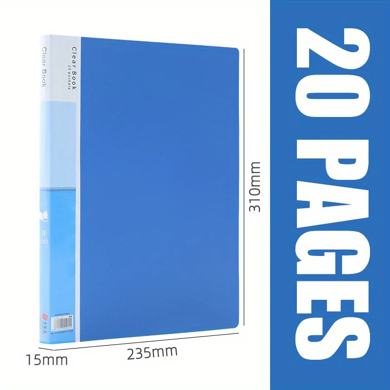 1pcs-blue-20pages