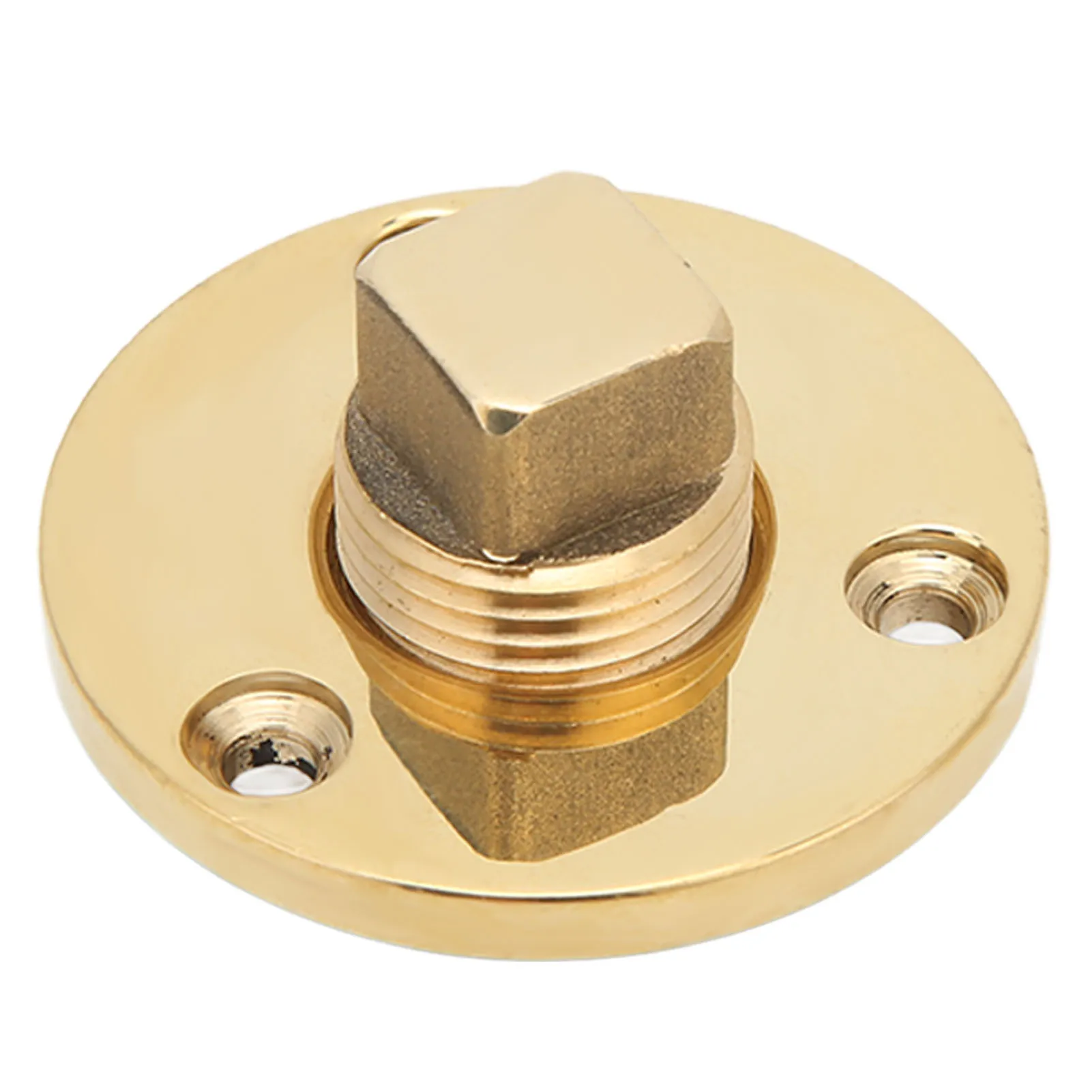 BoatDrainBungKitMirrorPolishedMarineDrainPlugKitWaterSealing