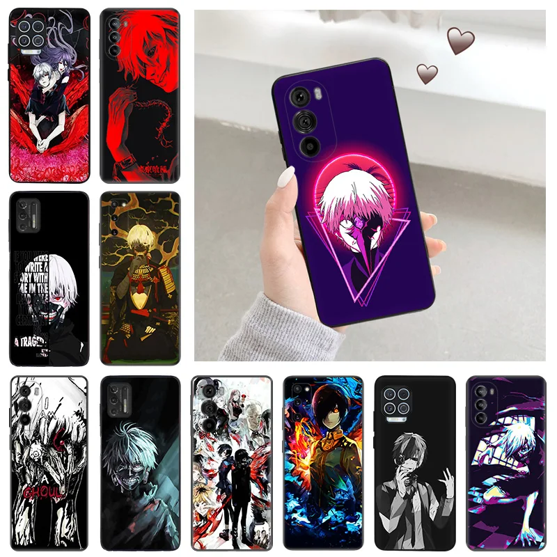 Силиконовый мягкий чехол для телефона Motorola G51 G9 G73 G30 G31 G50 G51 G60 G71 5G G22 G32 G52 G72 чехол с токийским Гулем Джузо сузуей