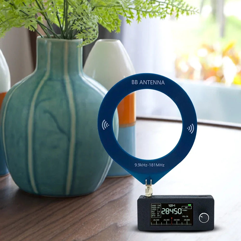 SI4732 0.5-108mhz Pocket Mini Radio LSB USB AM FM FM/AM Radio 1.9inch IPS Screen All Band Radio Receiver with Antenna