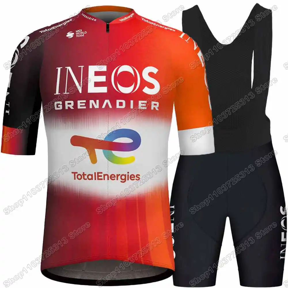 2025 INEOS Grenadiers Cycling Jersey Set Colombia Champion Men