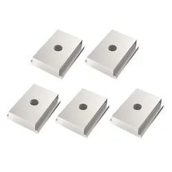 5pcs T-track Slider For Woodworking Tool Milling Table M6/M8 T-Track Slider Aluminum Alloy T Slot Nut Replacement Spare Parts