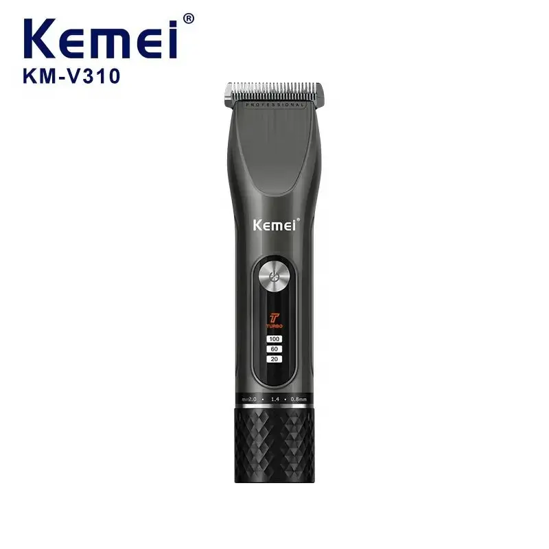 Kemei KM-V310 adjustable hair trimmer wireless hair trimmer electric barber display led trimmer for man based kemei adjustable hair trimmer wireless hair trimmer electric barber display led trimmer for man based km v310