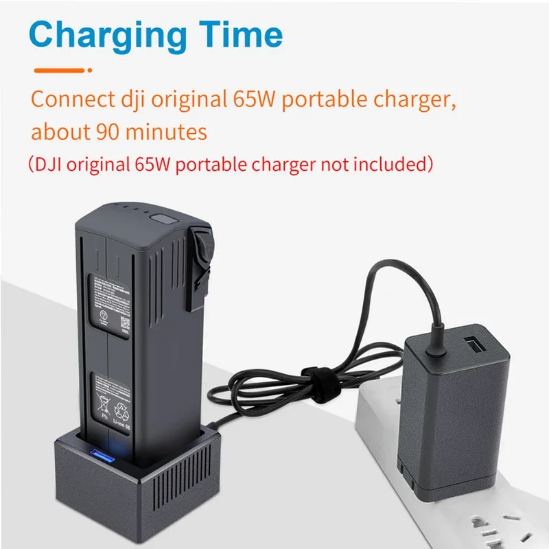 USB バッテリー充電器 DJI Mavic 3 ドローンフライトバッテリー急速 USB バッテリー充電器 DJI Mavic 3 ドローンフライトバッテリー急速