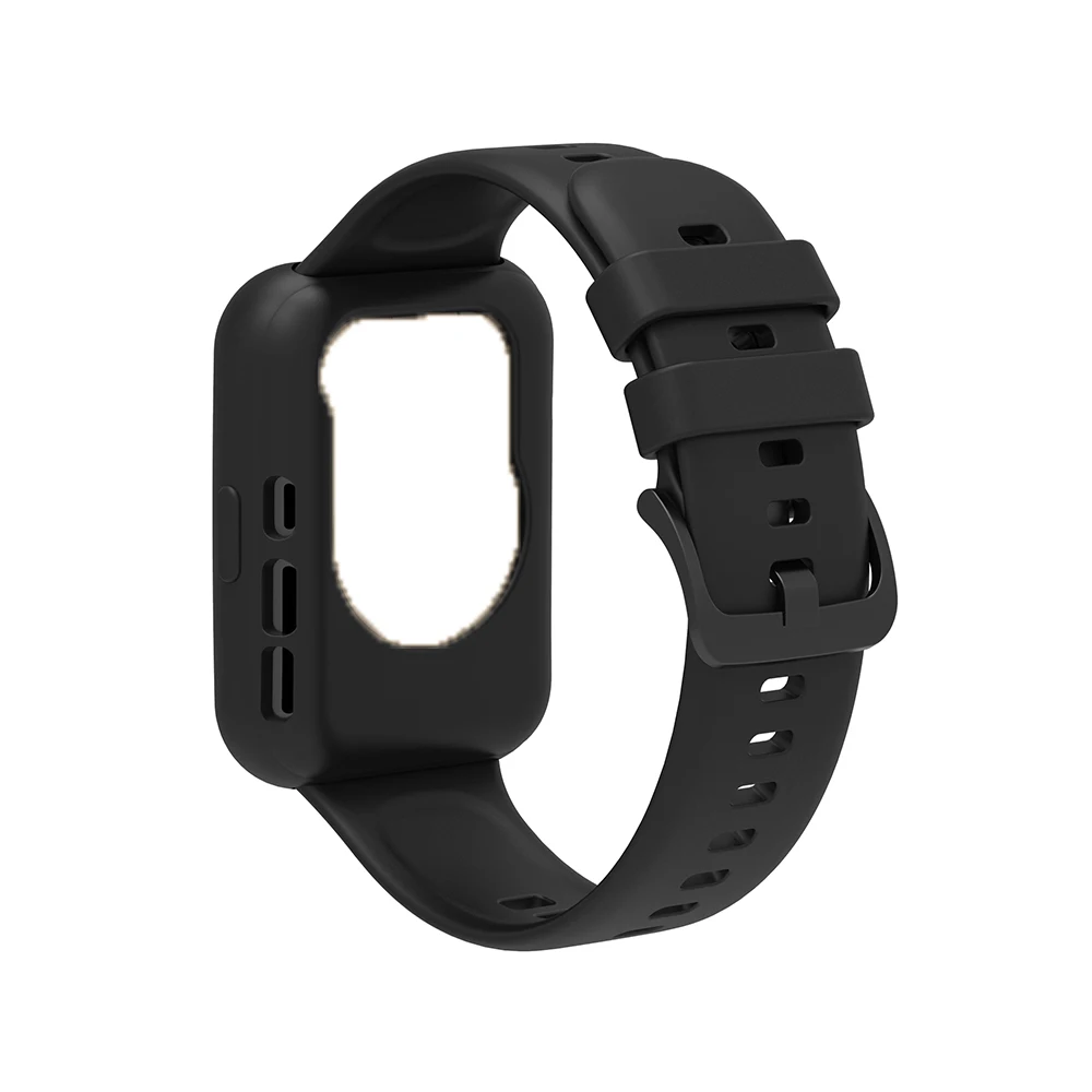 Premium 2-in-1 Silicone Smartwatch Case & Strap Combo - Universal Fit