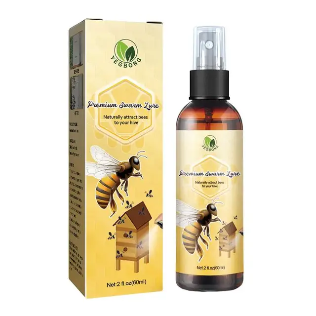 Mézelő Méh Vonzerő Rajta Csalás Hordozható Vezérlő Spray Kültéri Fa És Bútorok Talaj Pollen Illata Ács Méhek Számára