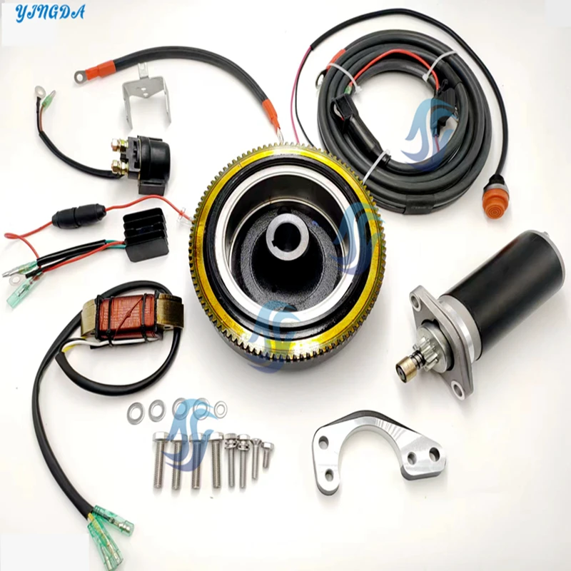 ElectricStartKitForSuzukiTohatsuMercuryOutboardPartsStarter