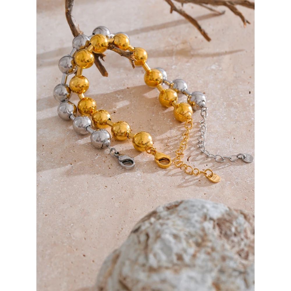 Yhpup Waterproof Stainless Steel Bracelet