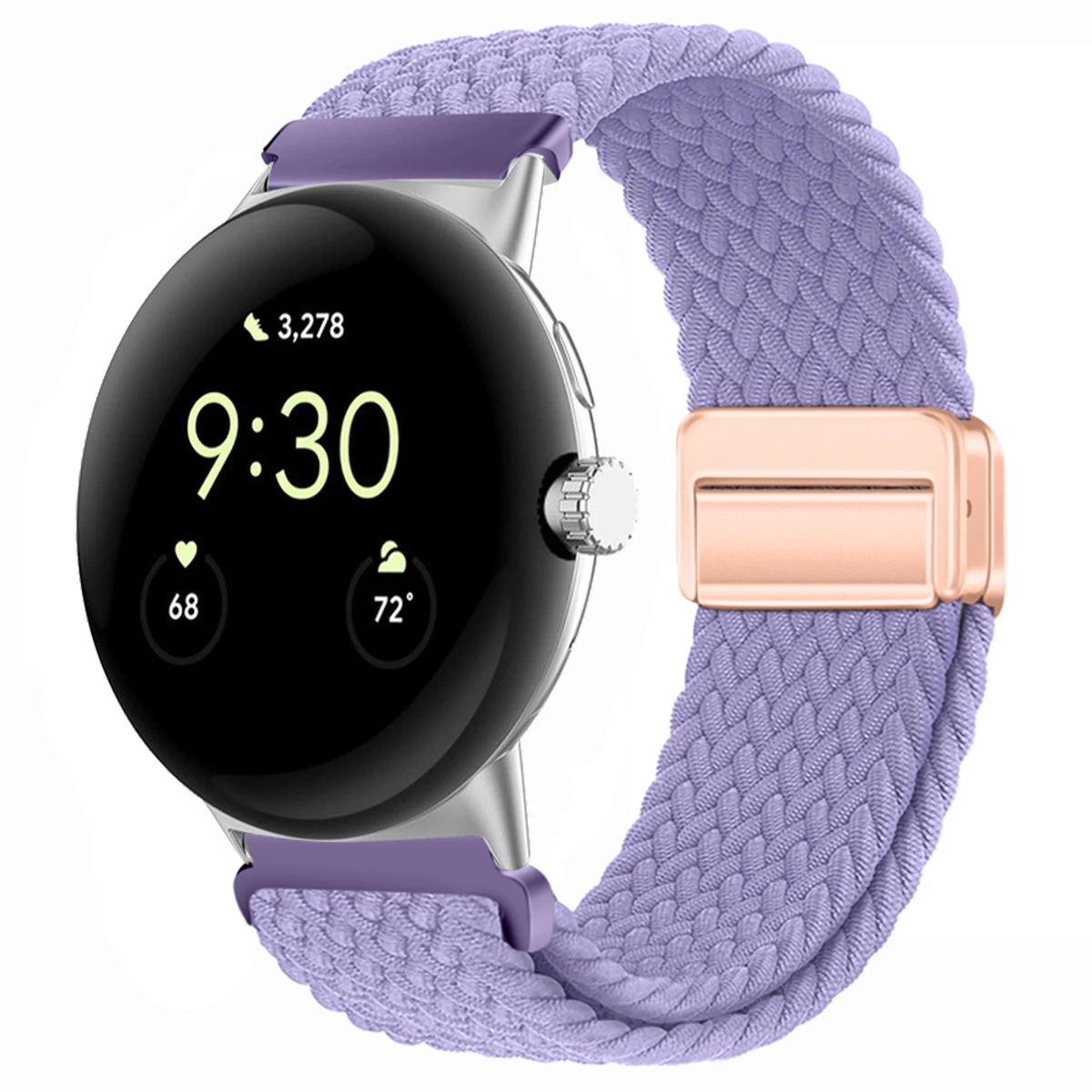 Nylon Braided Magnetic Wristband Bracelet - Universal Fit
