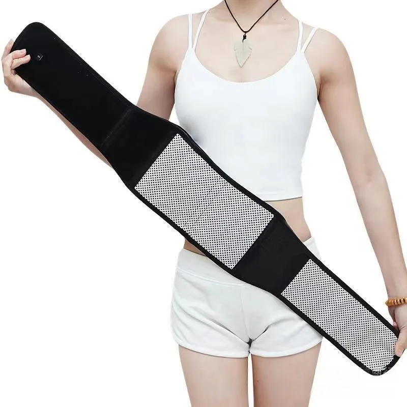 Sports Protective Gear Waist Support Belt Adjustable Magnet Self-Heating Magnetic Therapy Back Waist Support Belt Massage