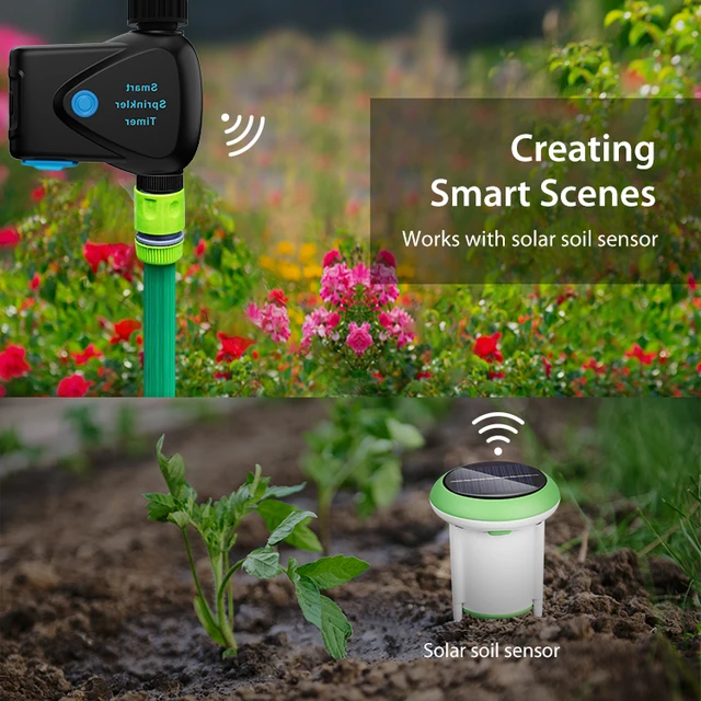 Tuya WiFi Smart Sprinkler Timer  1 Outlet IrrigationGarden Automatic Irrigation System Duration APP Remote Control For Garden 5