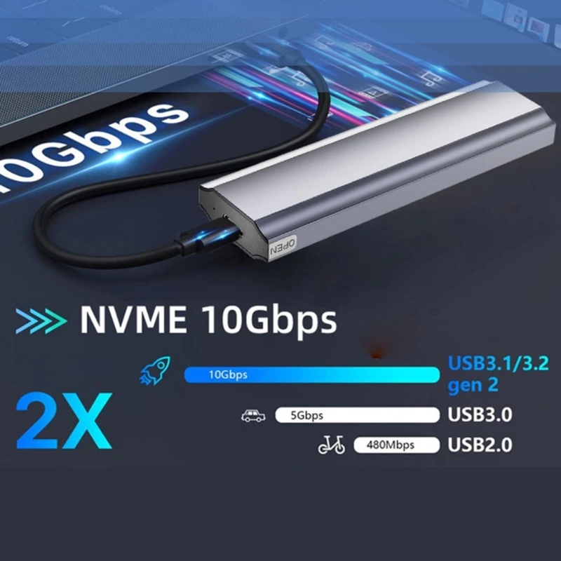 ޴ ˷̴ձ SSD Ŭ  10Gbps USB 3.1  SSD ڽ