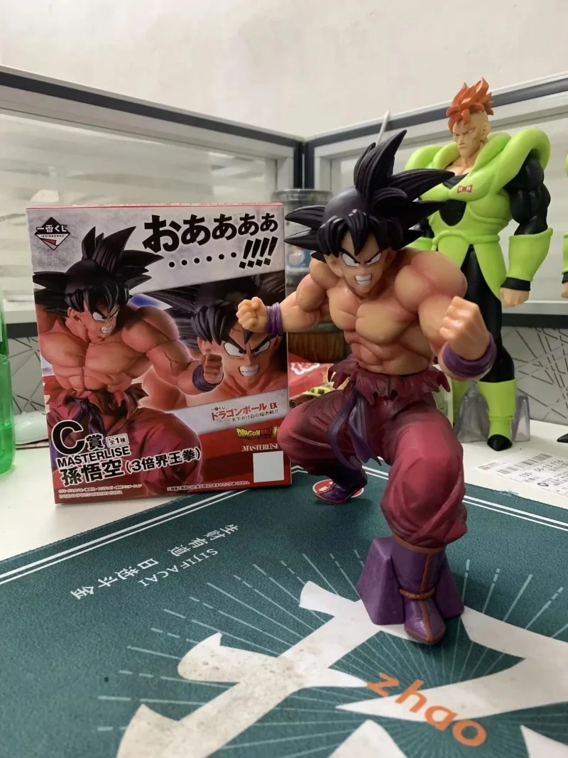 

Anime Dragon Ball Z Son Goku Figure Kaioken Kakarot 21cm Action Figurine Pvc Statue Model Decoration Ornaments Toys Kids Gift