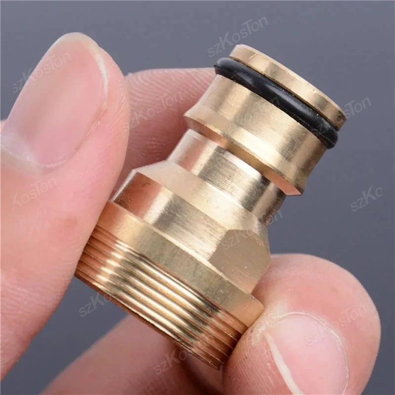 1/2/5PCS Universal Tap Kitchen Adapters Brass Faucet Watering Garden Tools Tap Connector Mixer Hose Adaptor Basin Accessories 3