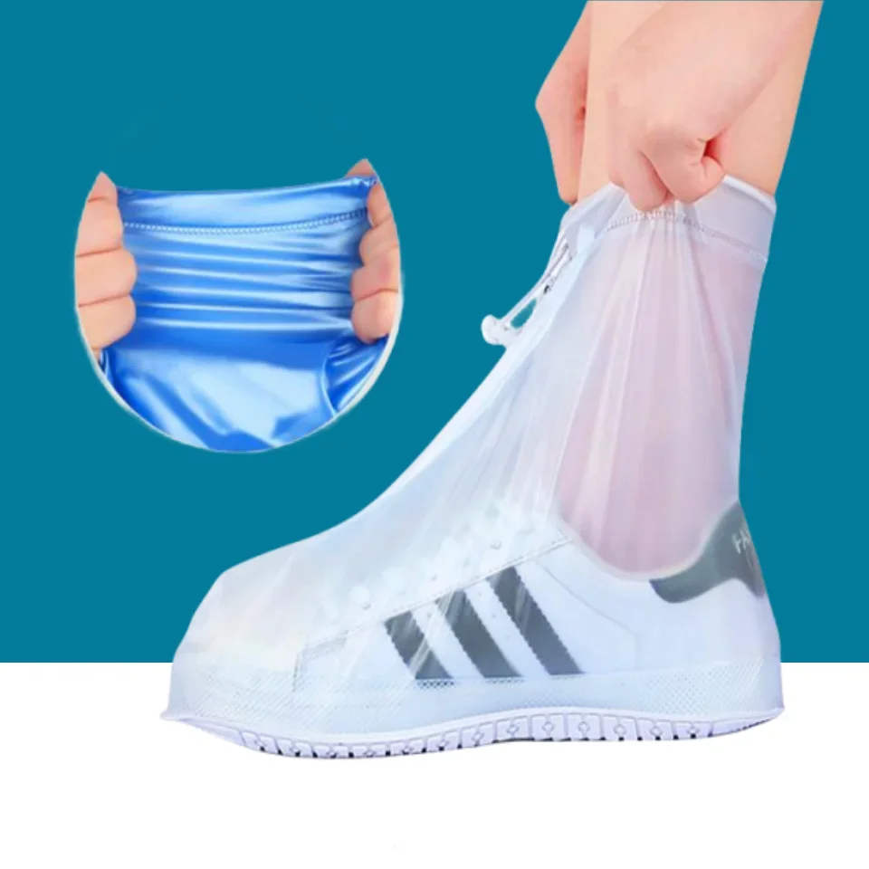 Rain Boots for Waterproof Shoe Cover Reusable Women Men Sneaker Protector Outdoor Rainy Days Silicone Material Shoes Accessories