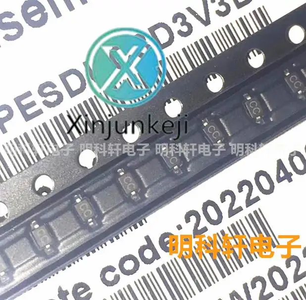 

30 шт. оригинальная новая защитная трубка PESDUC3D3V3B SOD323 ESD