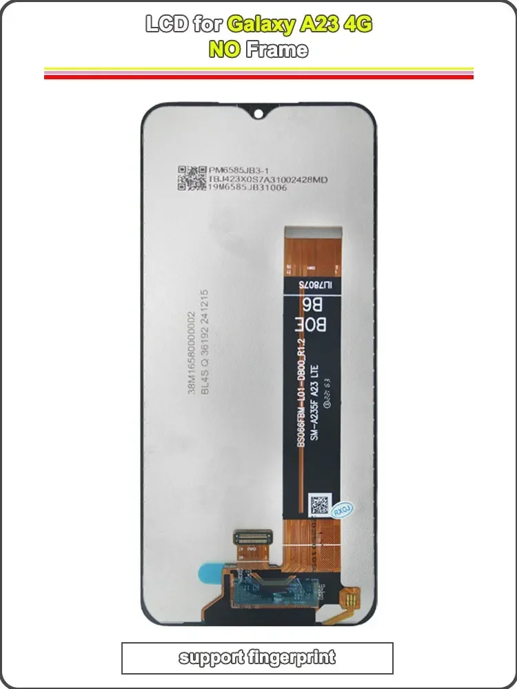 High-Quality LCD Display Touch Screen Digitizer Replacement for Samsung Galaxy A23 4G
