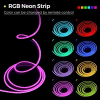 (EU PLUG) LED Neon Strip Light,5-30M Neon Rope With App 44key Remote Control For Home Decor Fairy Lighting - Image 5