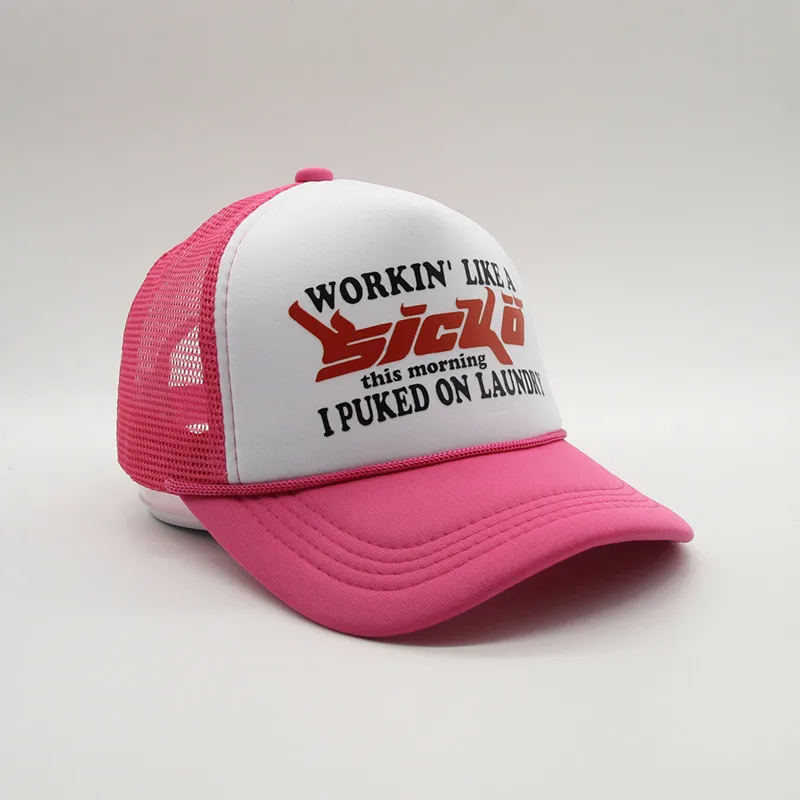 Vintage Sicko Street Letter Trucker Hat IAN CONNOR SICKO