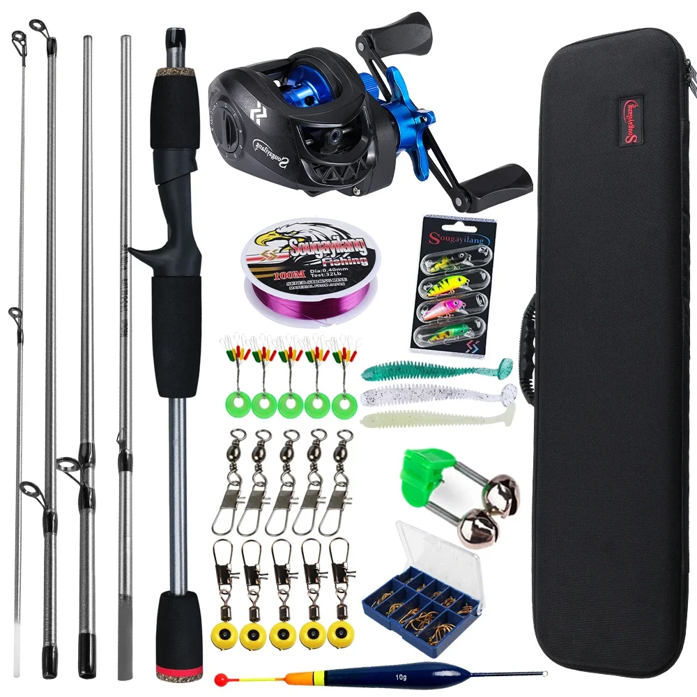  slider image of Sougayilang Baitcasting Fishing Rod