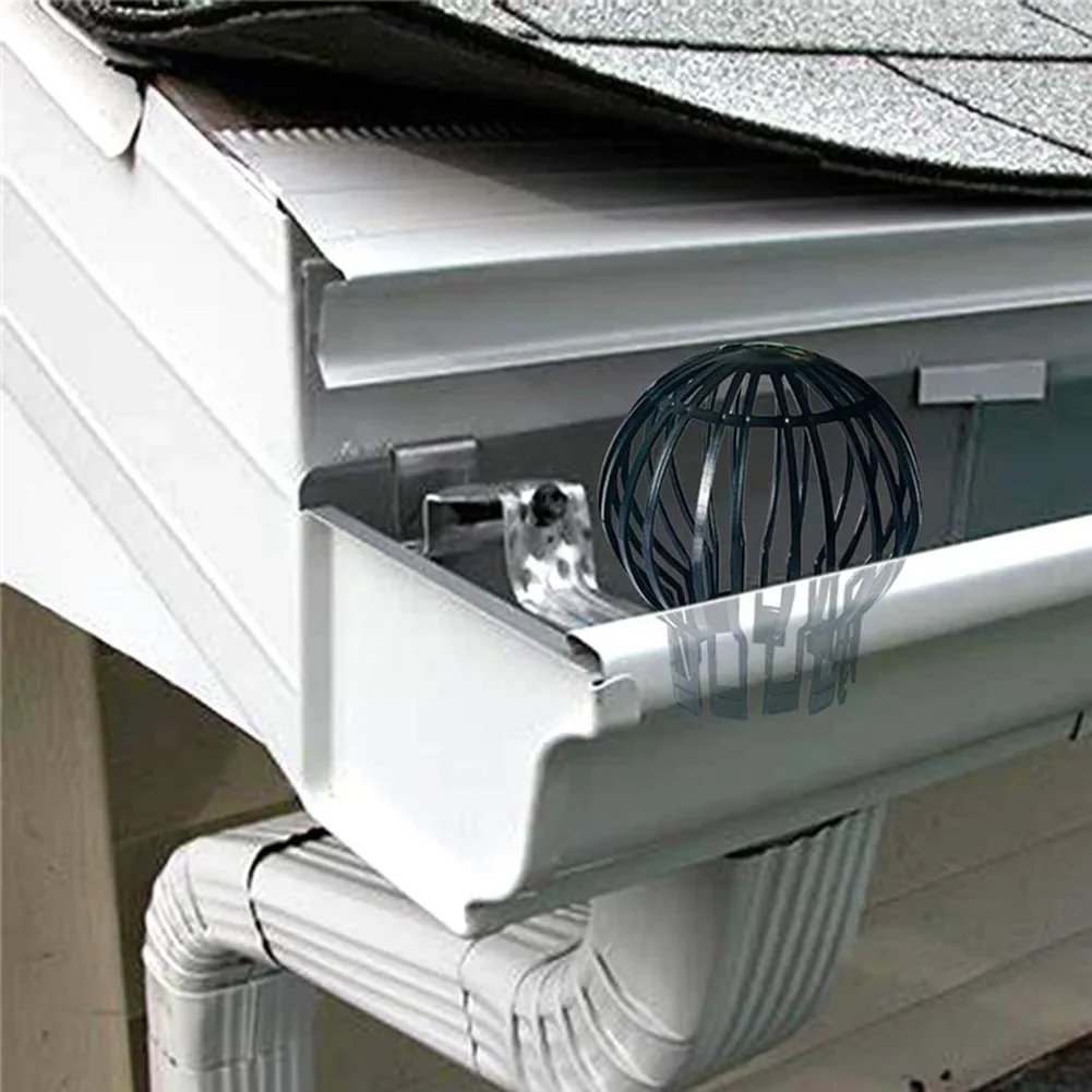12.5*14.5cm Roof Gutter Guard Filters Expand Plastic Filter Strainer Stops Blockage Leaf Drains Drain Net Cover Gutter Guard