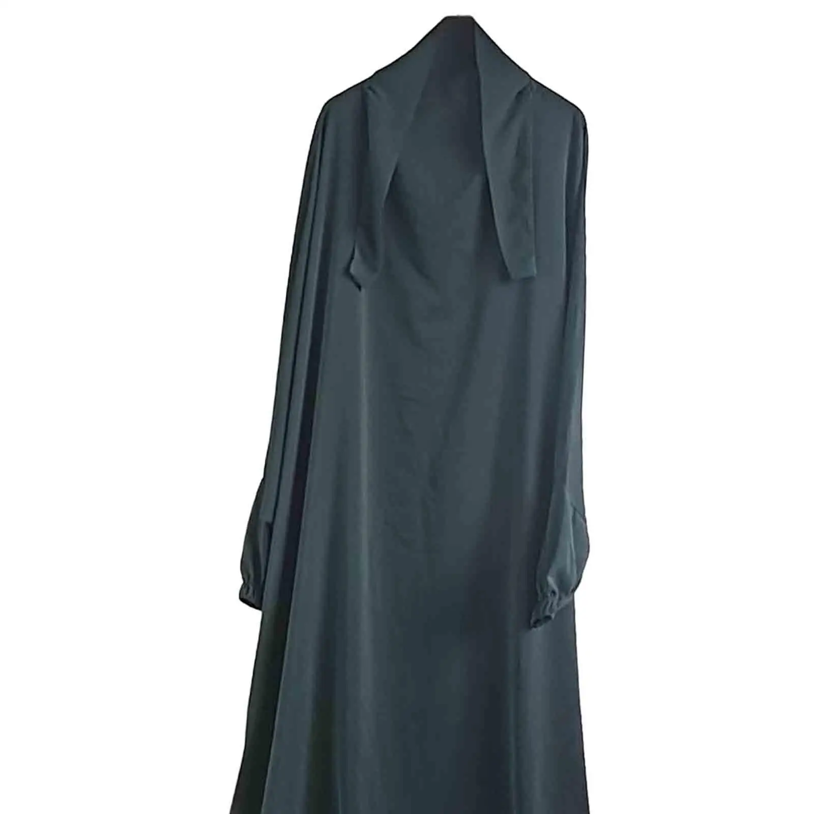 Prayer Long Robe Womens Full Cover Dubai Dresses Arabe Garment Ramadan Outfits Islam Turkish Islamic Hijab Abaya Hooded Abaya