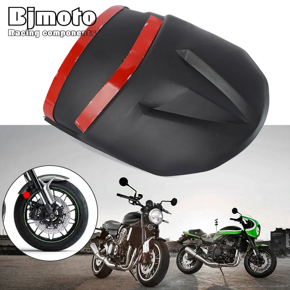 thumbnail image 2 of Motorcycle Rear Fender Hugger Mudguard - Compatible With Kawasaki Z900RS 2018-2024, ABS Plastic, Chrome Or Black 2 of 3