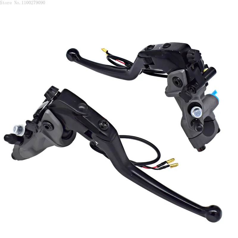 1 Pair CNC 19 RCS Foldable Motorcycle Brake Master Cylinder Clutch