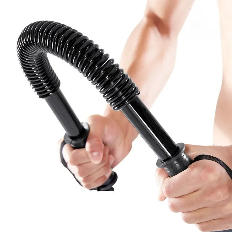 20kg-50kg Hand Holding Spring Arm Exercise Forearm Trainer Arm Stick,Power Twister Heavy Duty Shoulder Chest Exercises Expander