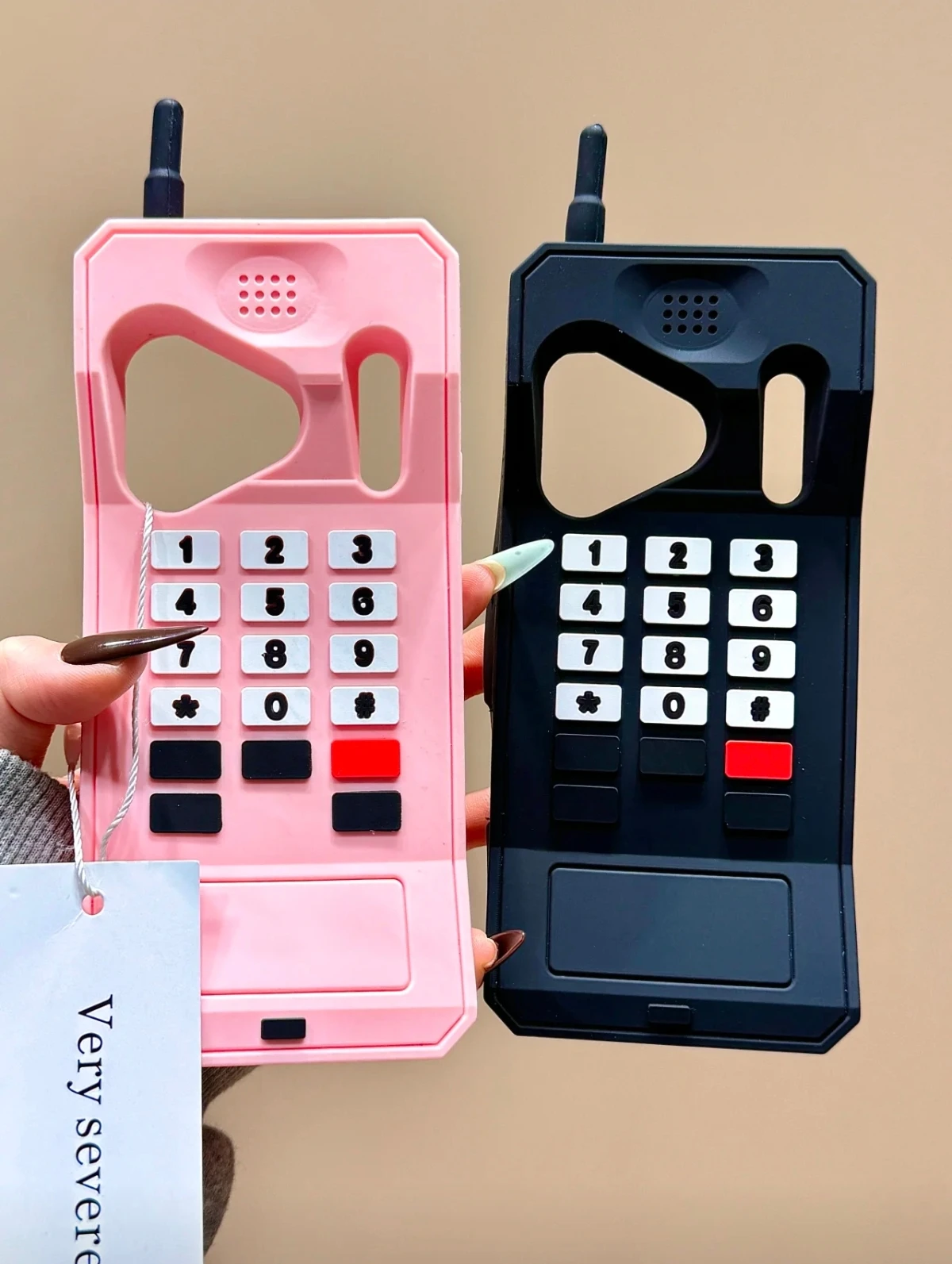 3D Retro Style Telephone Model Phone Case