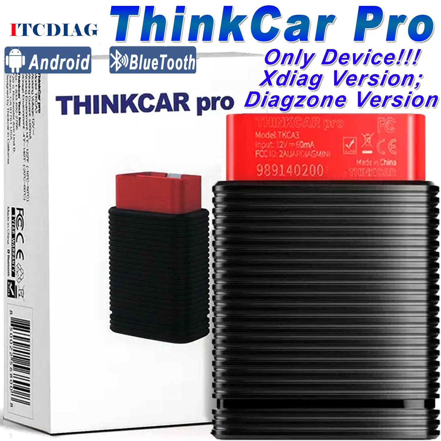 

THINKCAR Pro Flashed Support DiagZone DZ Diag-Zone Xdiag XD X-Diag All System OBD2 Scanner PK Golo Easydiag Diagnostic tool