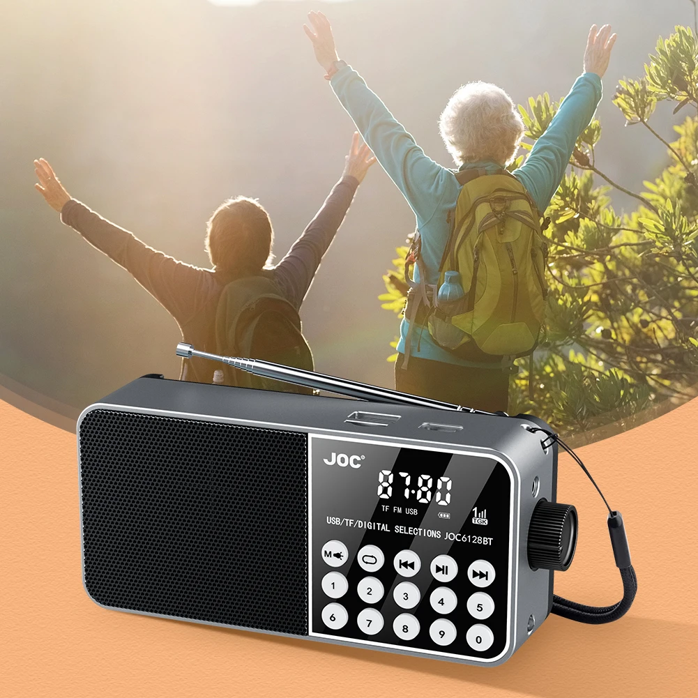 Description Picture 4 of itemBroadcasting Player Radio Bluetooth-Compatible Digital FM Radio Support TF Card Stereo MP3 Player for Emergency Hurricane