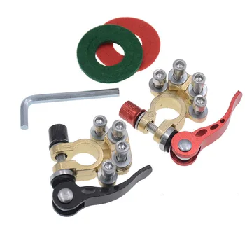 자동차 케이블 커넥터, 메인 케이블 포스트 클램프 터미널, 12V, 6V, 24V, UTV 트랙터 트럭 배터리 터미널