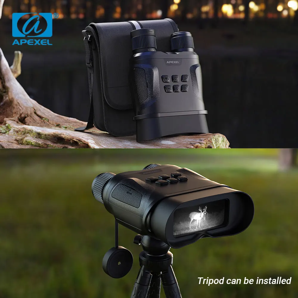 Apexel Digital Night Vision Binoculars Outdoor Full Hd Infrared 1080p Hunting Night Vision