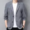 Summer Men Thin Coat Men s Suit Jacket Autumn Linen Solid Color Casual Suit Korean Slim Fit Formal Business Suit Jacket 3