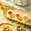 360W Electric Egg Boiler Breakfast Machine Multicooker Steamer Automatic Egg Cookers Home Egg Custard Steaming Cooker with Timer 3