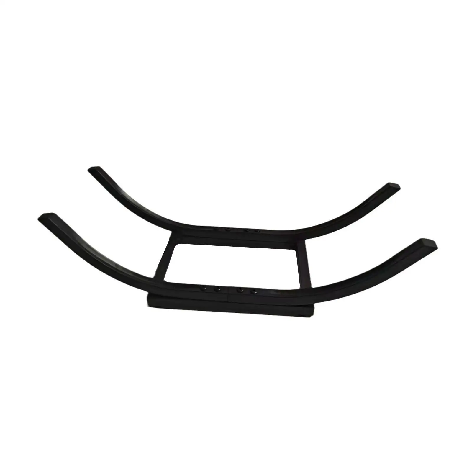 Firewood Rack for Fireplace Storage Black Logs Stand Stacker Holder Indoor 2