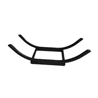 Firewood Rack for Fireplace Storage Black Logs Stand Stacker Holder Indoor 2