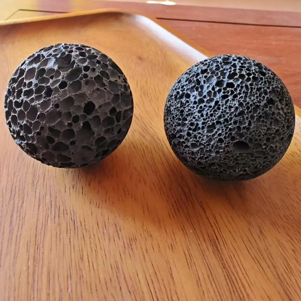 5CM Hand-Kokonball aus Vulkangestein, Klettergriff-Krafttrainer, Anti-Schweiß-Griffkraftverstärker für Fitness und Sport – Detail 14