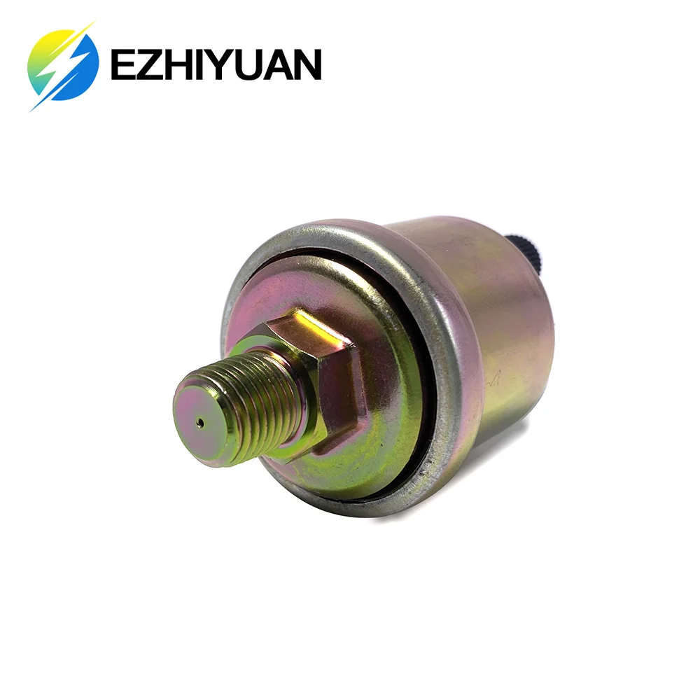 고품질 오일 압력 센서 0-10 바 1/8NPT 10mm 1/4NPT 13mm 디젤 발전기 부품 알람 압력 센서