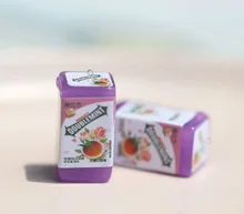  10Pcs Cute 3D Chewing Gum Resin Charms Pendants for Bracelets Necklace Earrings Jewelry Making DIY Findings Fashion Gift 