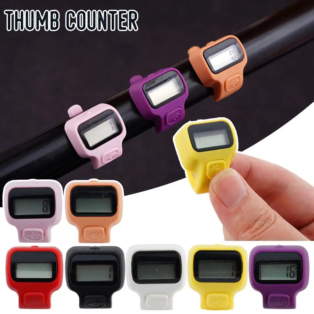 Finger Counter W/ Compass Islamic Tasbih Digital LED Electronic Handheld Tally Counter Clicker Ring hand tally counter electronic counter