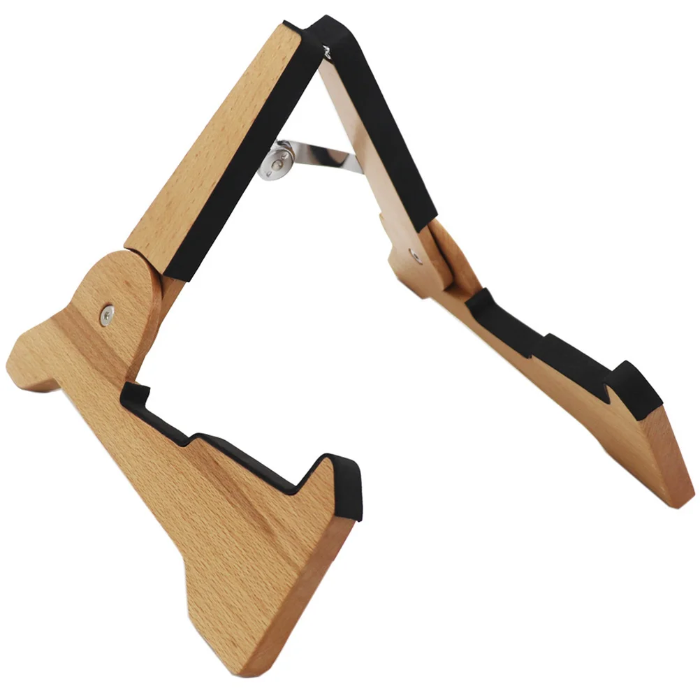 

Violin Stand Electric Guitar Wood Frame Stand Bass Stand Wooden Guitar Stand Ukulele Storage Holder Bass Violin Wooden Stand