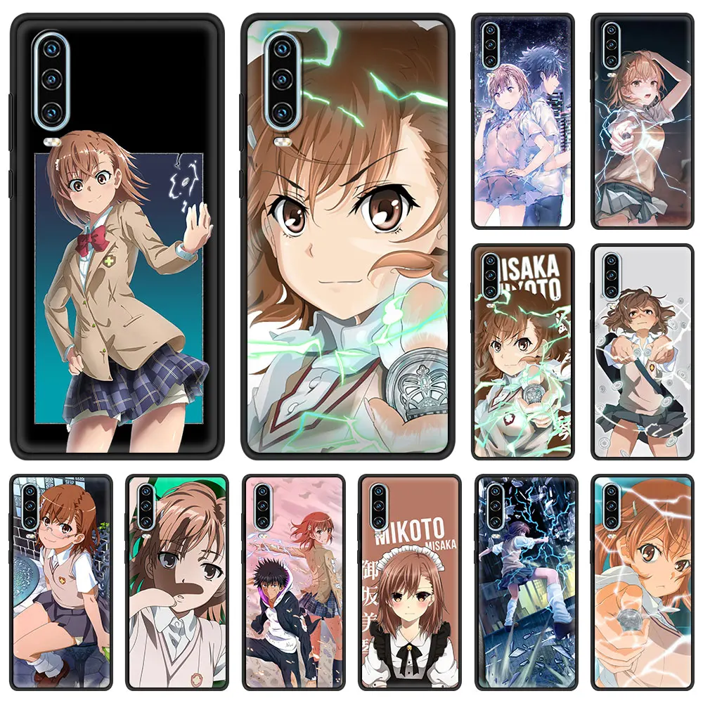 

Misaka Mikoto A Certain Scientific For Huawei P30 Lite Case For Huawei P50 Pro P20 P40 Lite E P Smart Z 2021 Y9s Y7a 2019 Cover
