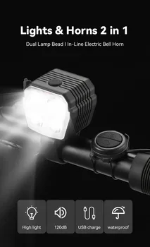 2-in-1 Bike Light & Horn 6