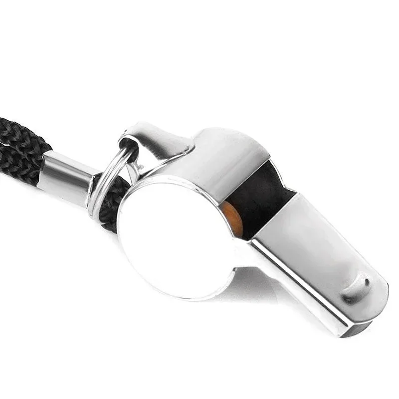 Stainless Steel Whistle Party Referee Sports School Football Rugby Dog Training A Trial-mouthed Whistle Referee