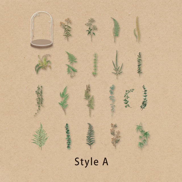 Mr.paper 6 Styles 20 Pcs Periodical Ins Washi Stickers Book for Kids Gift DIY Scrapbooking Decals Diary Ablum Stationery A